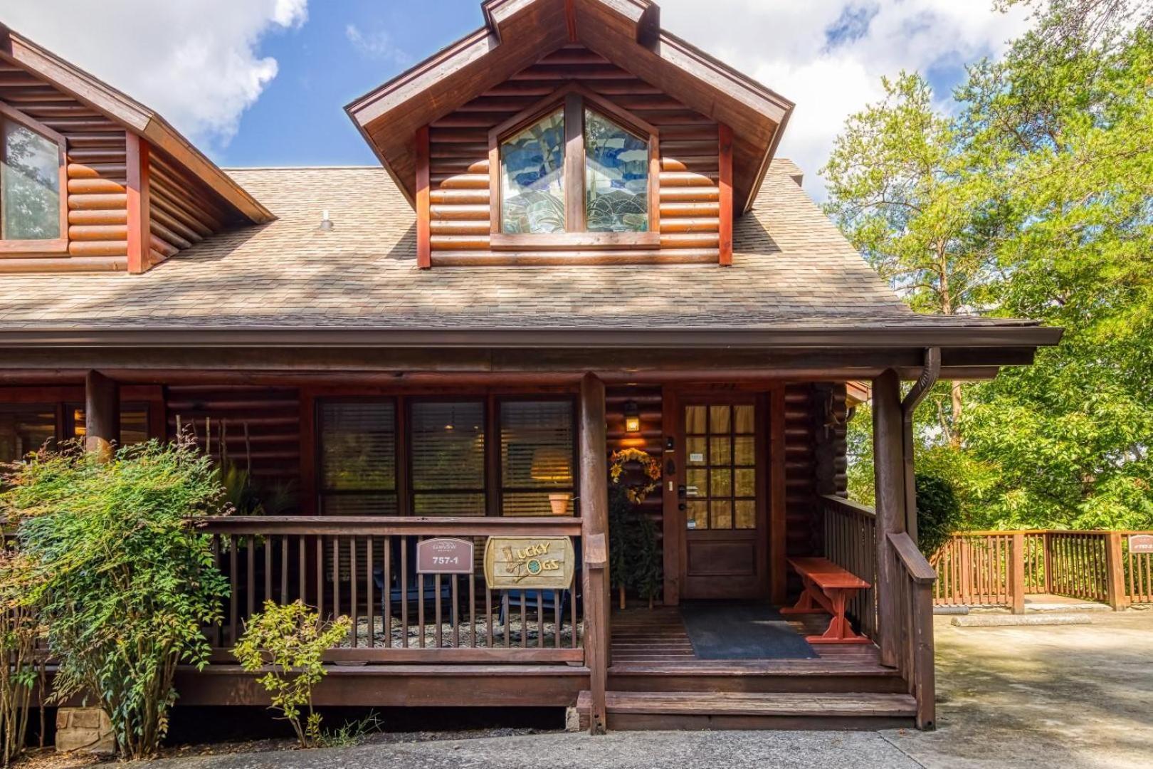 Villa Lucky Logs #283 à Pigeon Forge Extérieur photo